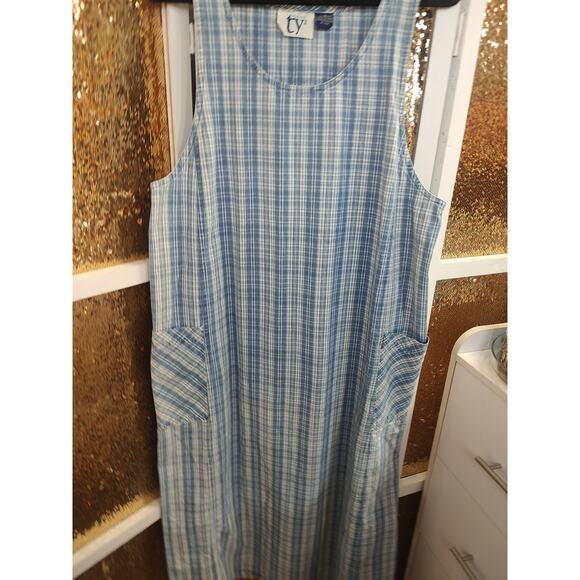 Jean Dress Romper Y2K Vintage Ty2 Size 18 - Picture 4 of 16